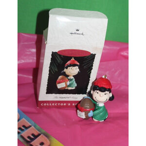 Hallmark The Peanuts Gang Lucy Series 2 Christmas Holiday Ornament QX5203